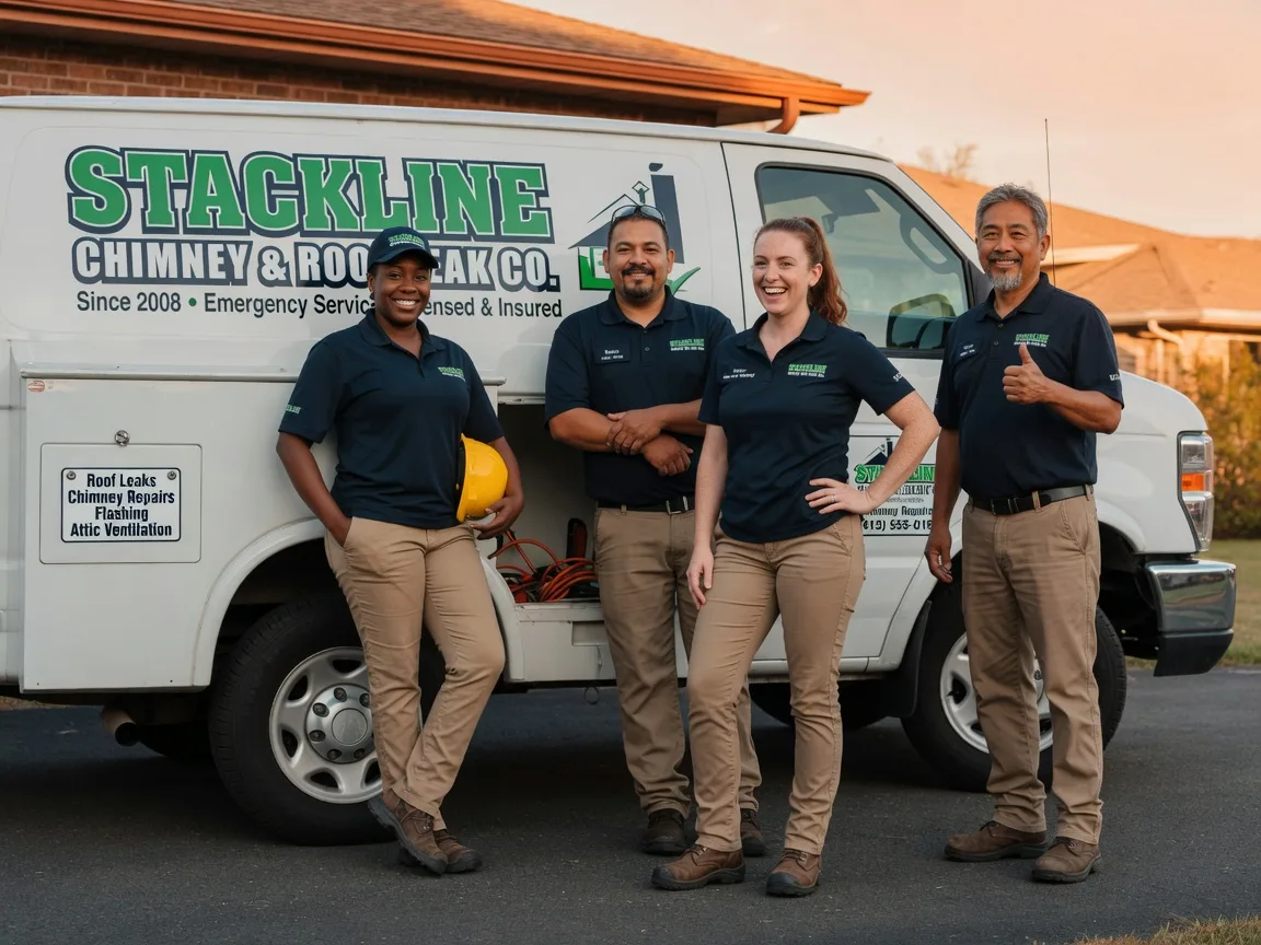 Chimney flashing repair company in Bucyrus, OH